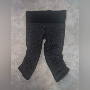 Stylish Black Patterned Leggings